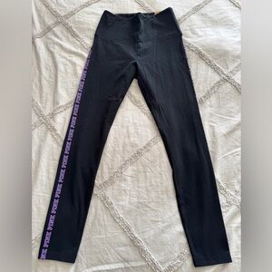 BNWT Victoria Secret Size Medium PINK High Waist Full Length Leggings